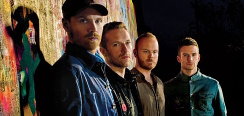 3.Coldplay