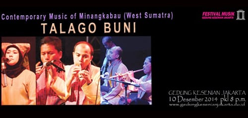 Contemporary Music Of Minangkabau Talago Buni