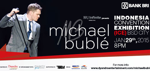 michael buble tour indonesia
