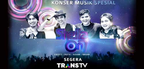 Konser Musik Spesial Sheila On 7 di Trans TV 1
