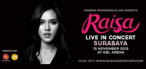 Raisa Live in Concert di Surabaya 1