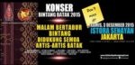 Konser Bintang Batak 2015 di Istora Senayan 1