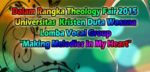 Lomba Vokal Grup di Acara Theology Fair 2015 1