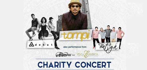 Penampilan Tompi di Scarfest 2015 Charity Concert 1