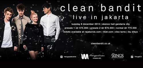 Clean Bandit Live in Jakarta 1