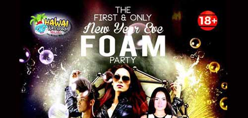 Event New Year Eve Foam Party di Malang 1