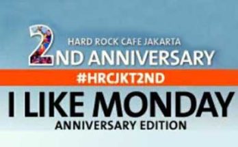 I Like Monday Anniversary Edition di Hard Rock Cafe Jakarta 1