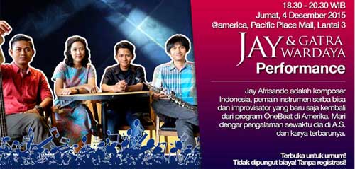 Konser Jay Gatra Wardaya di Jakarta 1
