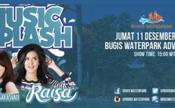 Raisa Isyana Sarasvati di Makassar Music Splash 1