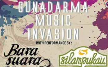 Barasuara Bintang Tamu di Gunadarma Music Invasion 1