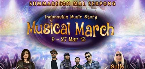 Tonton Rio Febrian di Indonesian Music Story “Musical March” 1
