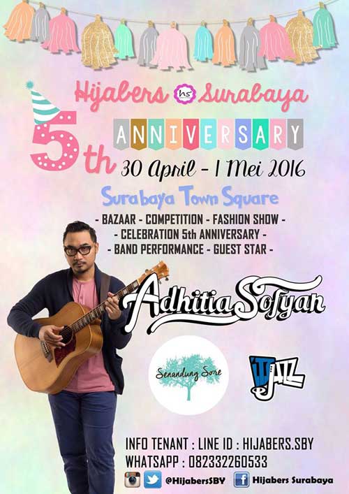 Hijabers-Surabaya-5th-Anniversary-dimeriahkan-oleh-Adhitia-Sofyan,-Senandung-Sore-&-Its-Jazz_2