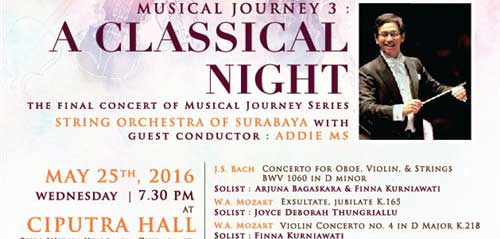 Addie MS Guest Conductor di A Classical Night 1
