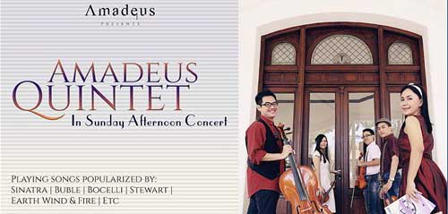 Amadeus Quintet In Sunday Afternoon Concert 1