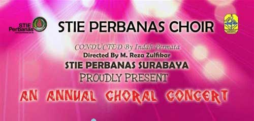 An Annual Choral Concert Persembahan Dari STIE Perbanas Surabaya 1