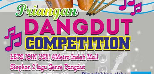 Priangan Dangdut Competition di Metro Indah Mall Bandung 1