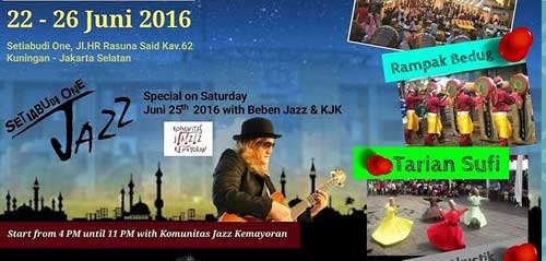 Ngabuburit Bareng Komunitas Jazz Kemayoran di Kemilau Ramadhan 1