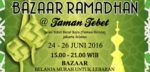 Ngabuburit di Bazaar Ramadhan Tebet Belanja Sambil Lihat Penampilan Band Marawis 1