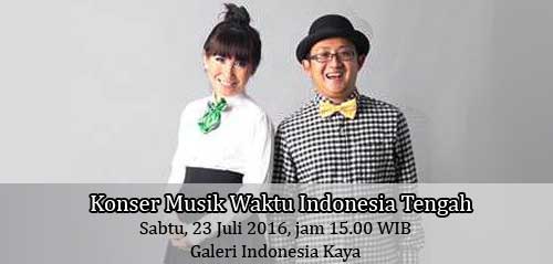 Konser Musik Waktu Indonesia Tengah Oleh Ten2Five di Galeri Indonesia Kaya 1