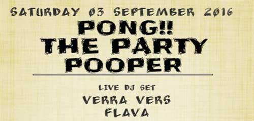 Penampilan Menarik Live DJ Set di Pong The Party Pooper 1