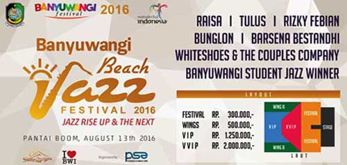 Tonton Penampilan Raisa Tulus Banyuwangi Beach Jazz Festival 2016 1