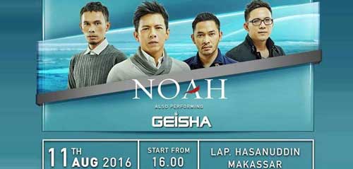 Konser Noah Geisha di Makassar 1