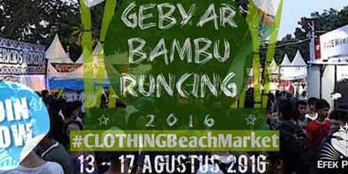 Panggung Grup Band Sambut HUT RI Ke 71 di Gebyar Bambu Runcing 2016 1