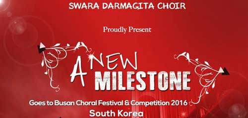 A New Milestone Goes To Busan Choral Festival Competition 2016 South Korea 1