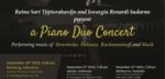 A Piano Duo Concert Persembahkan Karya Stravinsky Debussy Rachmaninoff dan Mack 1