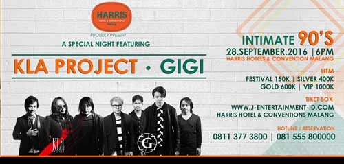 An Intimate 90’s Night Bersama Kla Project Gigi Band di Kota Malang 1