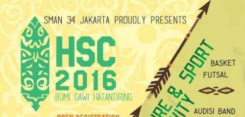 Audisi Band HSC34 2016 di SMAN 34 Jakarta 1
