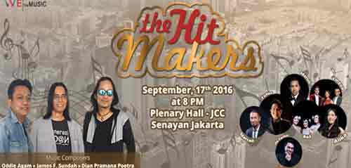 Kolaborasi Penyanyi Senior Junior di The Hit Makers Concert Jakarta 2016 1