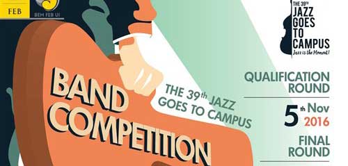 Rebut Hadiah Jutaan Rupiah di The 39th Jazz Goes To Campus Band Competition 1
