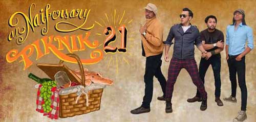 Ayo Kita Piknik Bareng di Naif Band 21th Anniversary 1