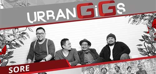 Ceriakan Akhir Pekanmu Nonton Sore Band di UrbanGigs Surabaya 1