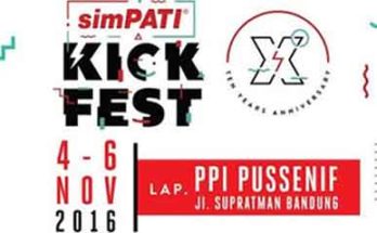Naif Burgerkill Panaskan Panggung Musik di Simpati Kick Fest Bandung 1