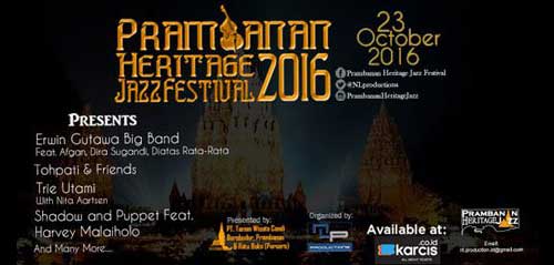 Pagelaran Spesial Oleh Erwin Gutawa Bigband di Prambanan Heritage Jazz Festival 2016 1