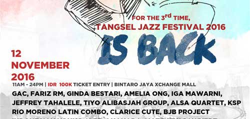 Tangsel Jazz Festival 2016 Hadirkan GAC Fariz RM 1