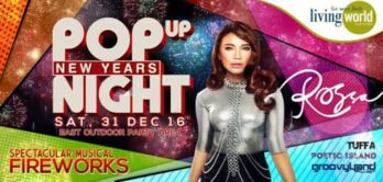Acara Pergantian Tahun Bersama Rossa di Pop Up New Years Night 1
