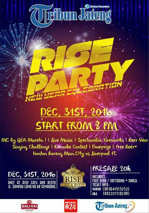 Berani Ikut Singing Challenge di Rise Party New Year Celebration 2