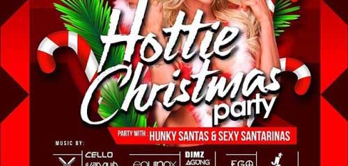 Hottie Christmas Party di X2 Club Jakarta 1