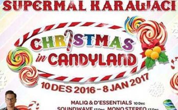 Maliq D’Essentials GAC Hibur Pengunjung Christmas in Candyland 1