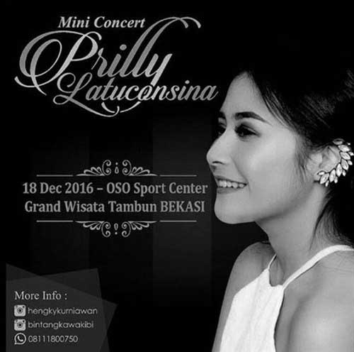 Mini Concert Prilly Latuconsina di Penghujung 2016 2