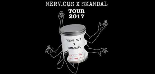 Awal 2017 Nerv.ous x Skandal Tour 2017 Gelar Tour di 6 Kota 1