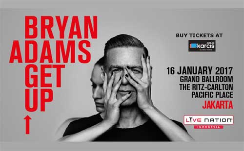 Bryan Adams Get Up Jakarta 2017 di The Ritz Carlton 2