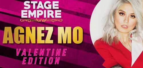 Rayakan Valentine Bersama Agnez Mo di Stage Empire 1a