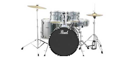 1. PEARL Drum Kit Roadshow Series RS525SC C Charcoal Metallic SKU00716439 20162514839