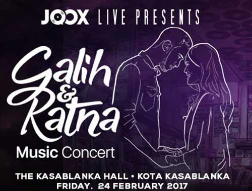 Galih Ratna Concert 2017 di The Kasablanka Jakarta 2