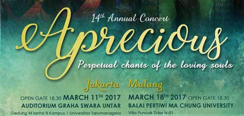 Konser Precious Persembahan dari Agria Swara 1