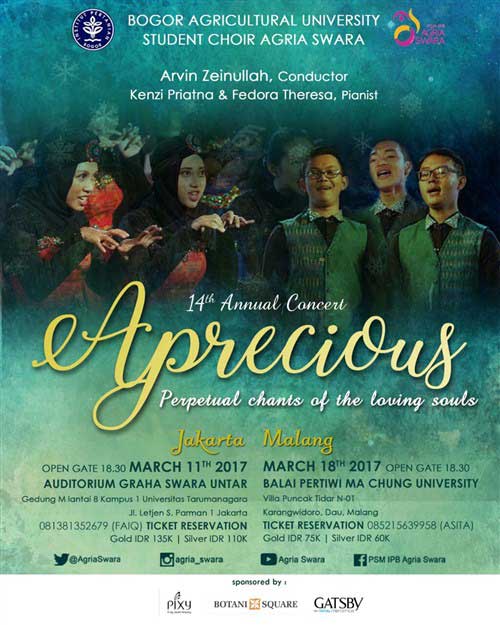 Konser Precious Persembahan dari Agria Swara 2